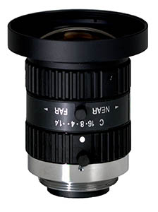 1/2英寸5mm F1.4 W /锁定虹膜和焦点，1.5百万像素，C贴装图像