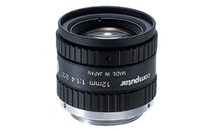 2/3英寸12mm f1.4 w /锁定虹膜和焦点，1.5百万像素，c坐骑图像