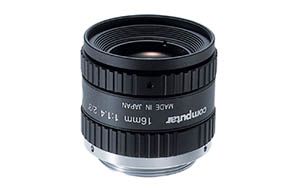 2/3英寸16mm f1.4 w/locking iris & focus, 150万像素，C-mount Image