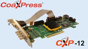 HawkEye-CxP-12 CoaXPress帧抓取和图像处理系统