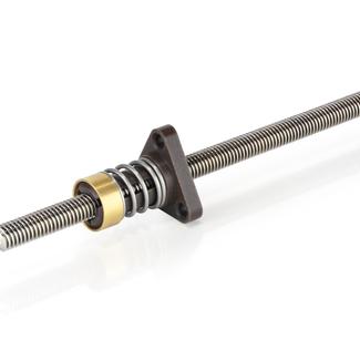 Backlash-free threaded nut Image