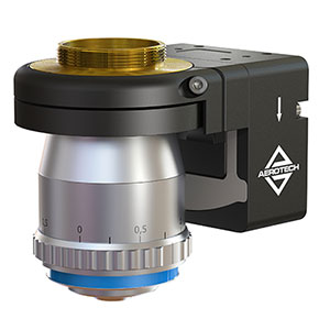 Microscope-Objective Piezo Nanopositioner with High-Dynamics and Resolution to 0.15 nm Image