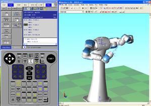 MotoSim EG-VRC Simulation Software Image