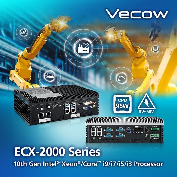 Vecow ECX-2000工作站级无风扇系统