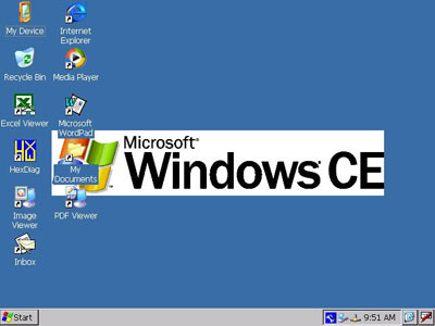 Microsoft Windows CE.
