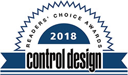 Control Design 2018读者选择奖logo