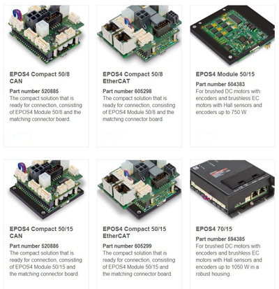 EPOS4系列可编程智能驱动器/控制器